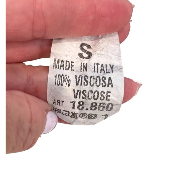 Venti6 Black Silky wide leg ankle pants - Size S - Picture 3 of 7